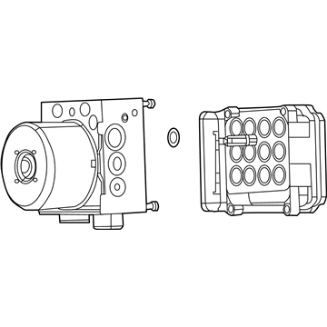 Mopar 68087355AA Abs Control Module