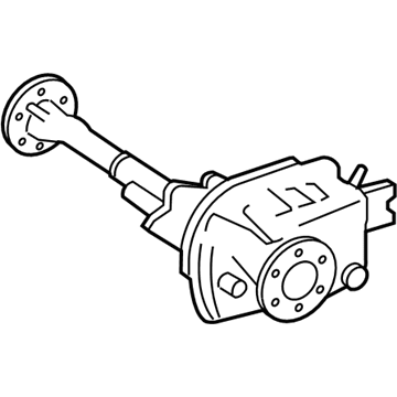 GM 22933066 Axle Asm-Front (3.73 Ratio)