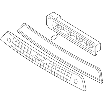 Ford 2S4Z-13A613-AA High Mount Lamp