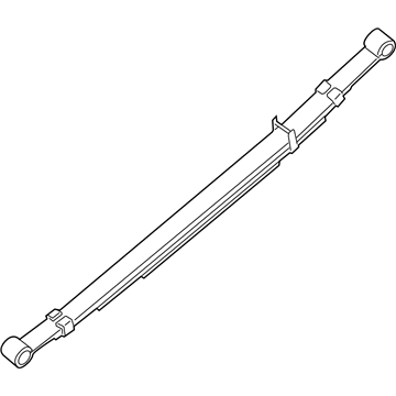 Nissan 55020-9JH6B Spring Assembly Leaf, Rear