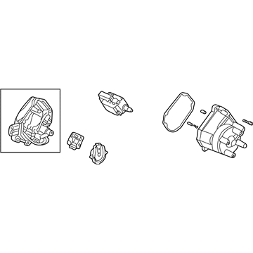Acura 30100-PAA-A02 Distributor Assembly (D4T97-03) (Hitachi)