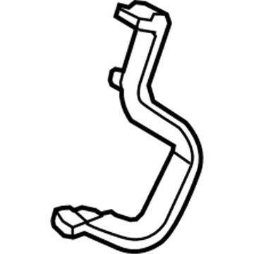 Kia 885604C010 Duct-Front Cushion, Lower