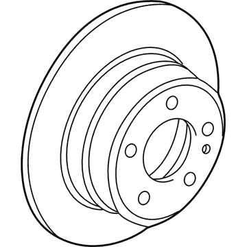 BMW 34-21-6-757-749 Brake Disc