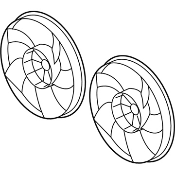 GM 88956882 Fan Blade