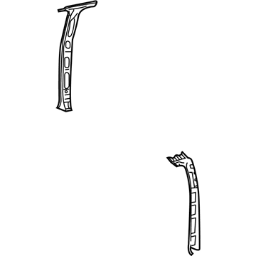 GM 89025319 Center Pillar Reinforcement