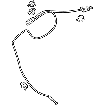 Honda 74880-TBA-A01 Cable, Trunk Open