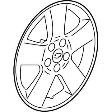 GM 9597197 Wheel Cover