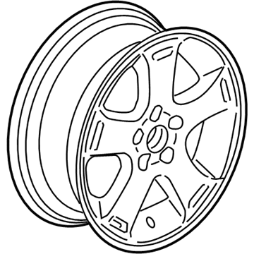 GM 9596844 Wheel, Alloy