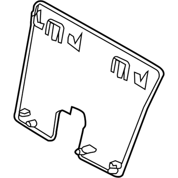 Toyota 71702-21020 Seat Back Panel