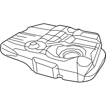 Mopar 68036213AA Fuel Tank Rear