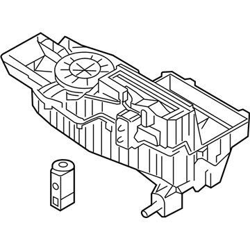 Ford AE9Z-19850-C AC & Heater Assembly