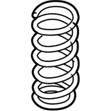 Nissan 55020-1AV0C Spring - Rear Suspension