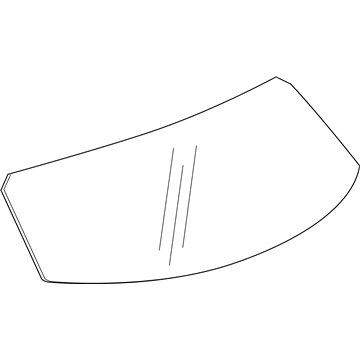 GM 84461622 Lift Gate Glass