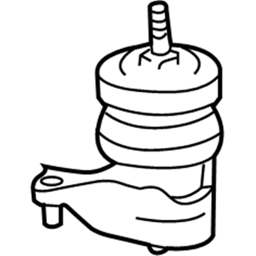 Lexus 12372-0A040 Insulator, Engine Mounting, LH(For Transverse Engine)