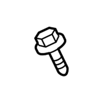 BMW 07-11-9-904-714 Screw, Self Tapping