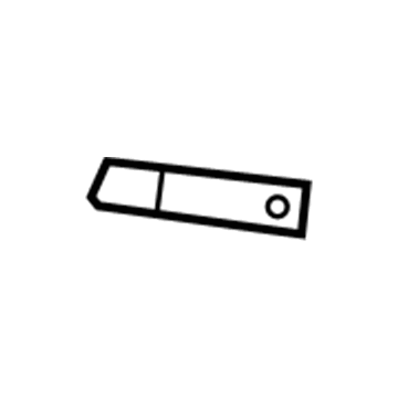 Nissan 89621-1JA0C Strap Assembly