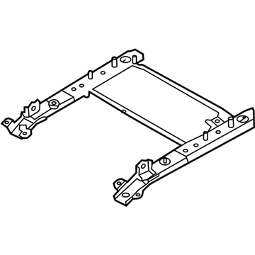 Nissan 89321-1JA0D Adjuster Assy-3RD Seat, RH