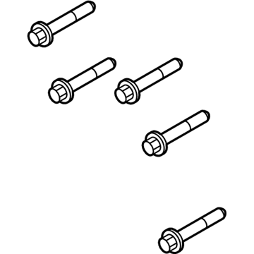 Mopar 68447887AA Bolt-Hex FLANGE Head