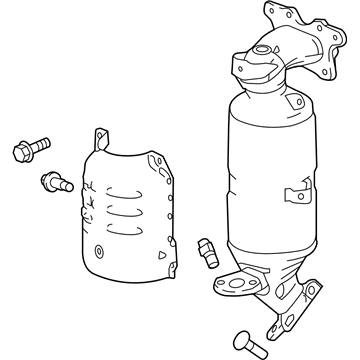 Honda 18150-5K1-A10 Converter Assembly