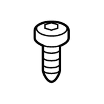 BMW 07-11-9-909-518 Screw, Self Tapping