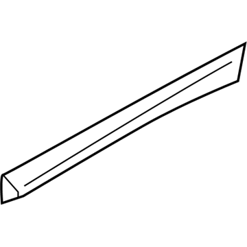 BMW 51-13-8-064-802 Protect.Strip Primed Rear Door Right