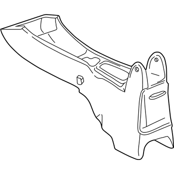 GM 22604739 Console Asm, Front Floor (Less Armrest&Cupholde*Oak)(Less As Required