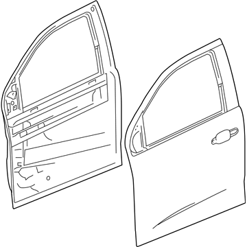 GM 23360172 Door Shell