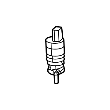 Mopar 68507273AA PUMP-WASHER, WINDSHIELD