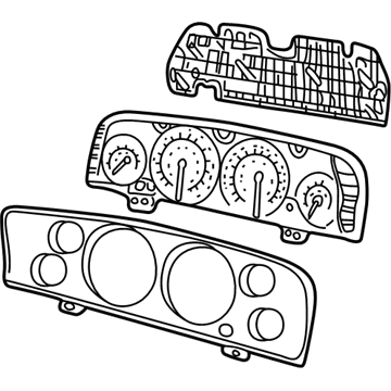 Mopar 5172902AB Cluster-Instrument Panel