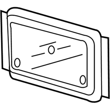 Mopar 55156796AA Plate Kit