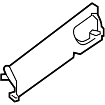 Nissan 68134-EZ00A Bracket-Air Bag, Instrument RH