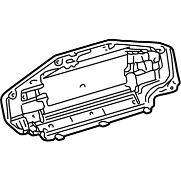 Lexus 83821-50100 Cover, Combination Meter, NO.1