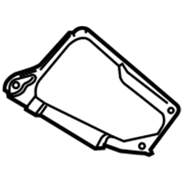 BMW 51-61-7-435-132 Reinforcement, Bulkhead