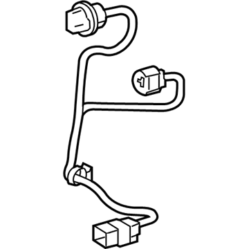 Lexus 81165-53750 Cord, Headlamp, LH