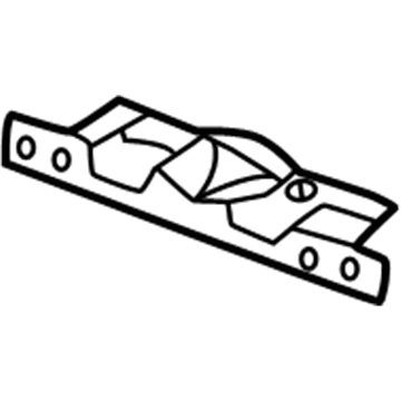 Honda 77292-S9A-003ZZ Bracket, Center (Lower)