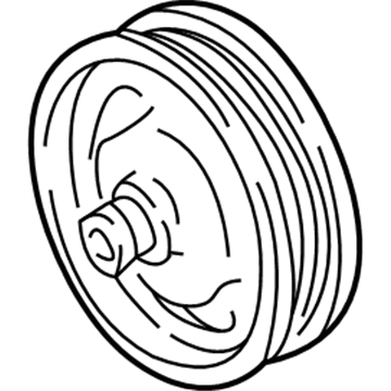 Ford YR3Z-3A733-AA Pulley