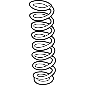 Honda 51401-S04-911 Spring, Front