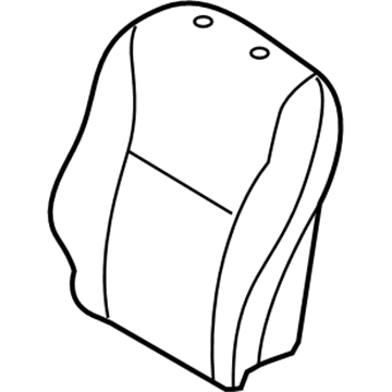 Toyota 71073-02Q90-B0 Seat Back Cover