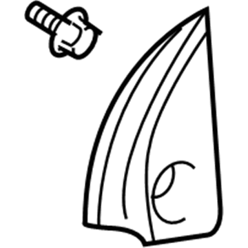 Toyota 67492-52140 Corner Trim