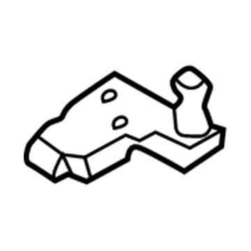 BMW 51-16-8-183-065 Left Glove Box Supporting Bracket