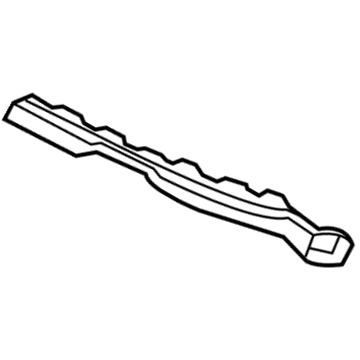 Honda 71140-SZT-G01 Beam, R. FR. Bumper (Upper)