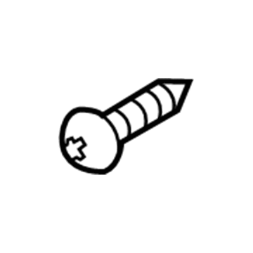 Acura 93904-26120 Screw, Tapping (6X12)