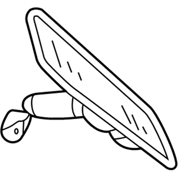 Mopar 5008589AB Inside Rear View Mirror