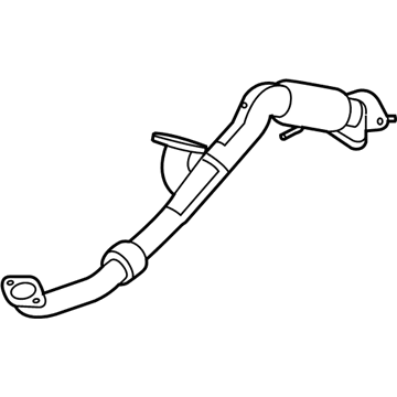 Hyundai 28610-2W100 Front Muffler Assembly