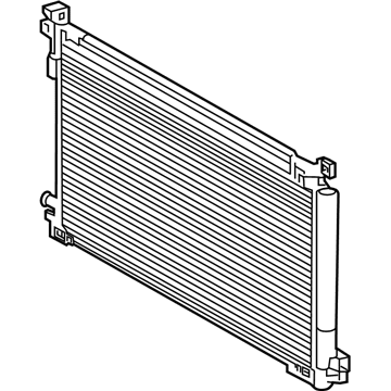 Lexus 884A0-12010 CONDENSER Assembly, Supp