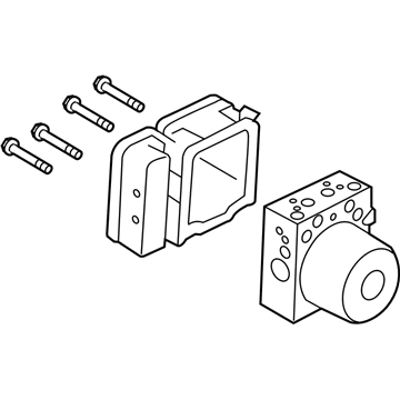 Ford CE8Z-2C405-B ABS Control Unit