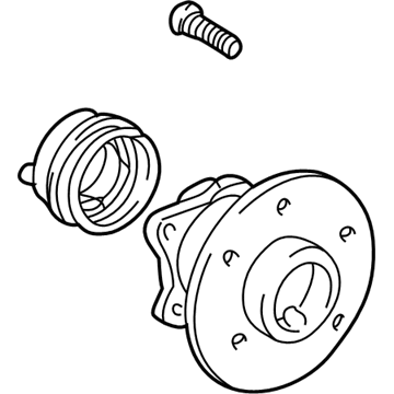 GM 88970098 Hub & Bearing