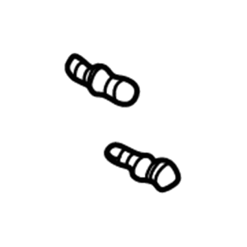 Lexus 45897-12020 Bolt, Steering Lock Set