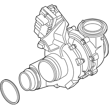 BMW 11-65-8-517-632 Exchange-Turbo Charger