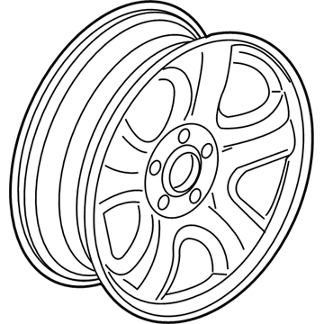 Honda 42700-T0A-A01 Disk, Wheel (16X6 1/2J) (Tpms) (Chuo)
